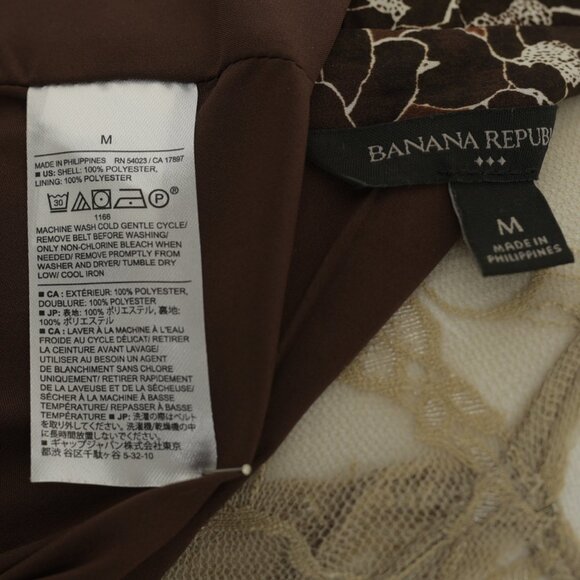 Banana Republic, Sleeveless dress, Size M (10), Brown colour - Picture 6 of 6